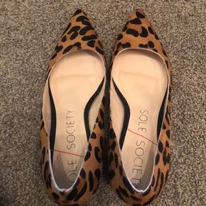 Cheetah heels